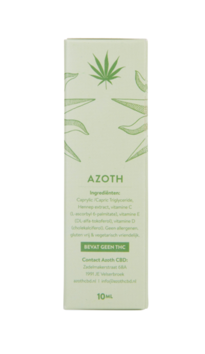Azoth Cannabidiol Cannabis Hemp Hennep Weed Oil Better Health