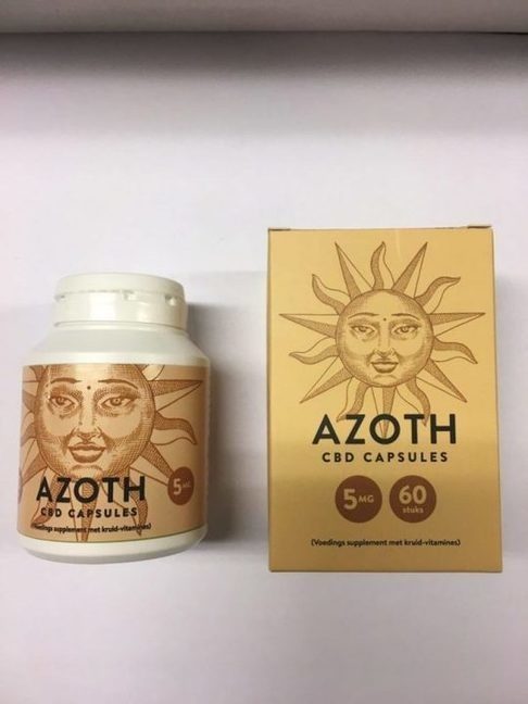 Azoth 2% Pure CBD cápsulas 60 st. - Image 2